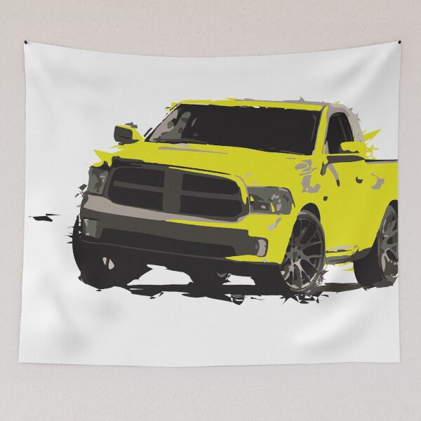 Item preview, Yellow RAM single cab pickup designed and sold by mfzmfz.