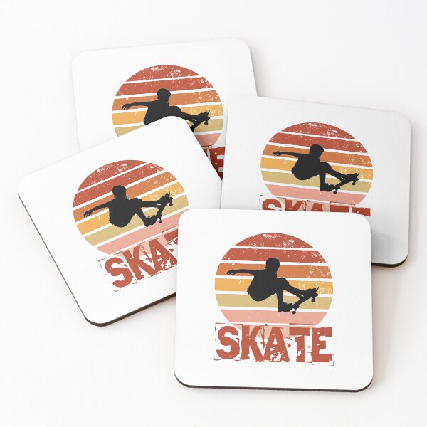 Item preview, Skate Skateboarding Vintage Retro Sunset Stunt designed and sold by LarkDesigns.