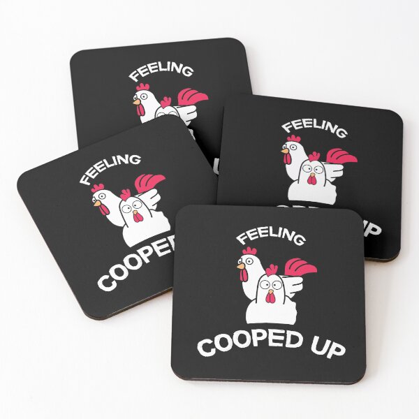 Item preview, Feeling Cooped Up | Lockdown | Confinement | Comedy | Encouragement | designed and sold by happygiftideas.