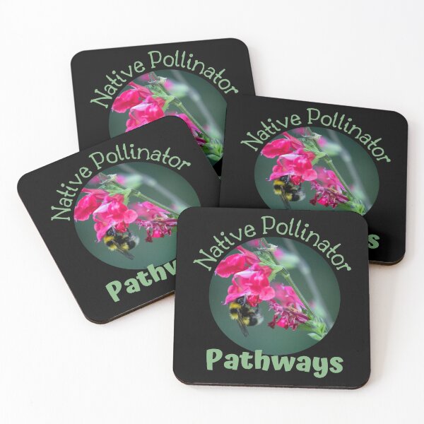 Item preview, Native Pollinator Pathways Colorful Design designed and sold by EarthArtDesigns.