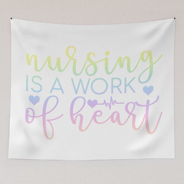 Item preview, Funny working nurse quote - funny/inspirational nurse gift designed and sold by PickaSticka.