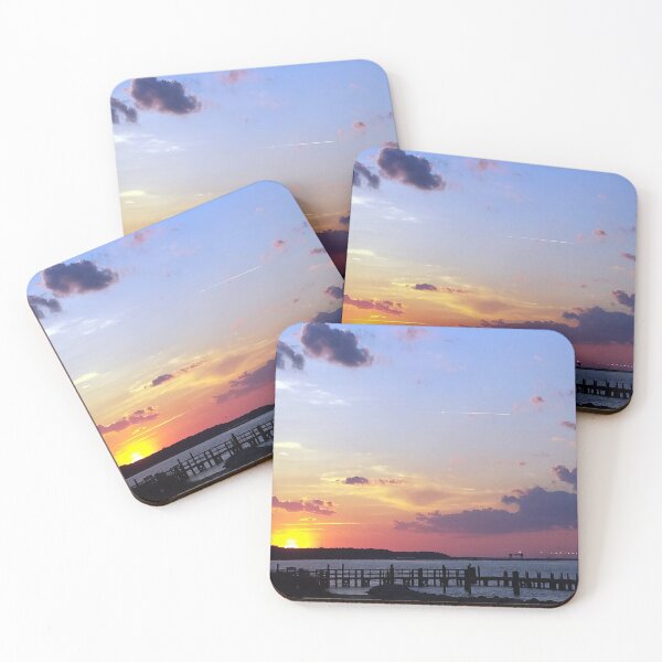 Item preview, Yorktown beach sunset designed and sold by TracieJ2021.