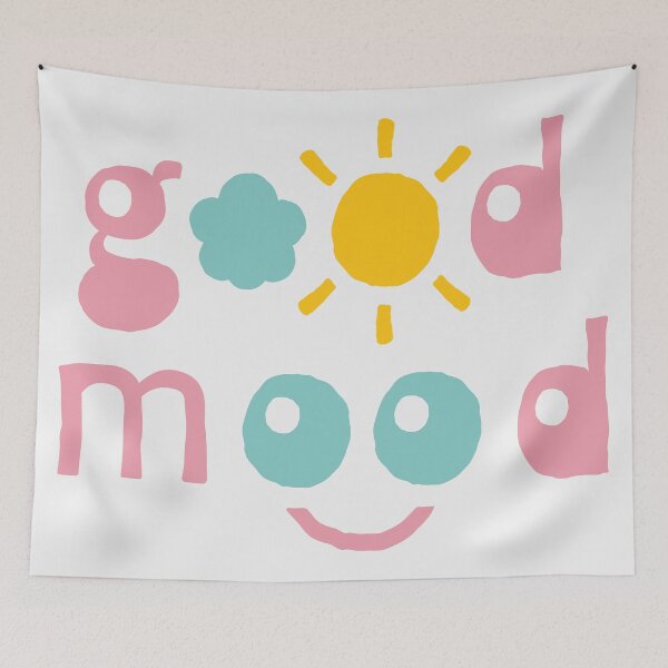 Item preview, Good Mood. Typography design designed and sold by lents.