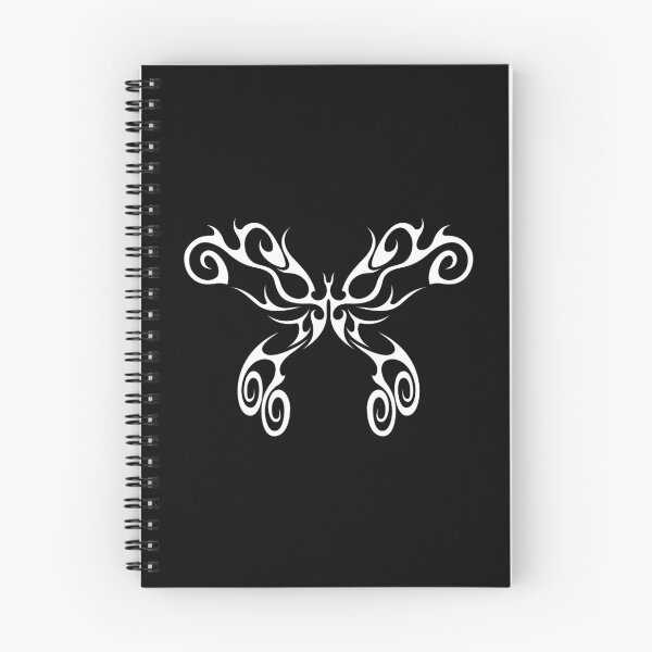 Item preview, Butterfly tattoo tribal illustration white designed and sold by Almusawwir.