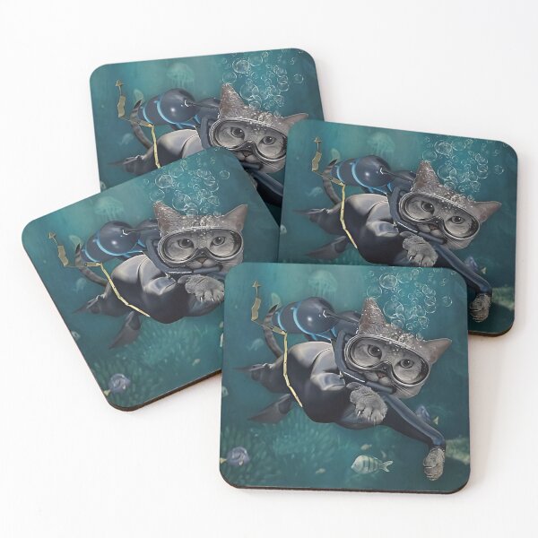 Item preview, Cat And Into The Ocean I Go To Lose My Mind And Find My Soul designed and sold by light-kathleen.