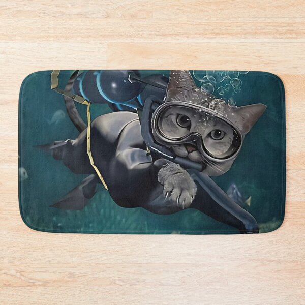 Item preview, Cat And Into The Ocean I Go To Lose My Mind And Find My Soul designed and sold by light-kathleen.