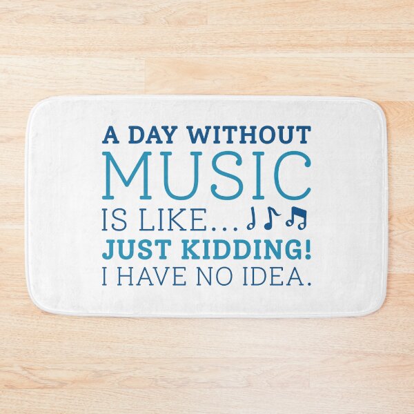 Item preview, A Day Without Music designed and sold by cherrific.