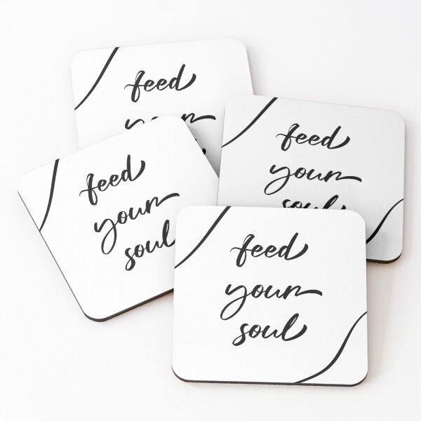 Item preview, Feed Your Soul Typography designed and sold by ebzil studio.
