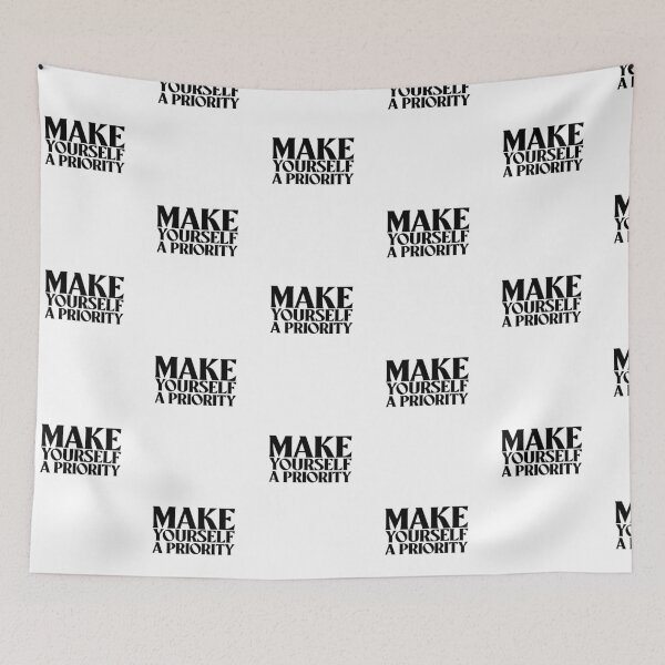 Item preview, Make Yourself A Priority Typography designed and sold by ebzil studio.