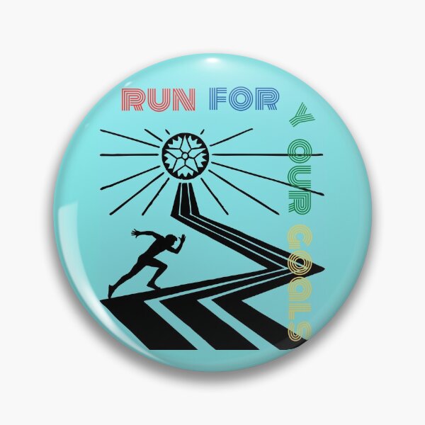 Item preview, RUN FOR YOUR GOALS designed and sold by Perceptible.
