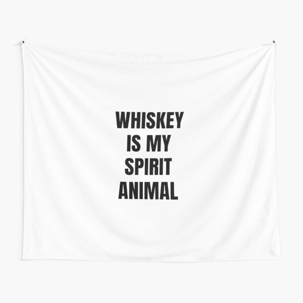 Item preview, Whiskey is my Spirit Animal designed and sold by DreamBigShirts.