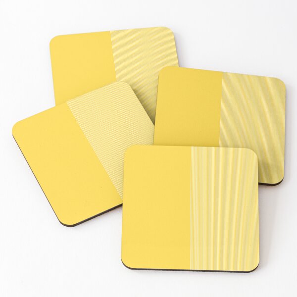 Item preview, Illuminating Yellow Minimalist Concept Pattern designed and sold by likebakerdo.