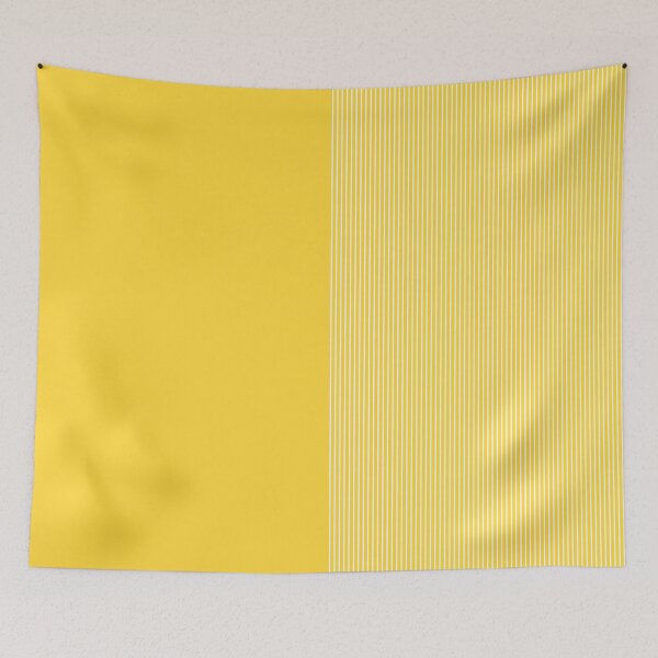 Item preview, Illuminating Yellow Minimalist Concept Pattern designed and sold by likebakerdo.