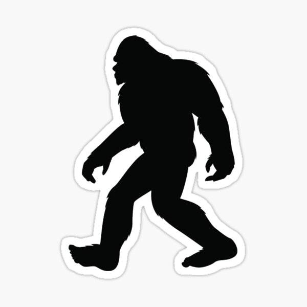 Paper And Party Supplies Paper Stickers Labels And Tags Bigfoot Sasquatch Bigfoot Sighting Outdoors