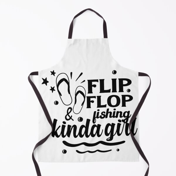 Item preview, im flip flops and fishing kinda girl happy summer holiday at the beach for mom for sister or for friend designed and sold by mydreamcatcher.