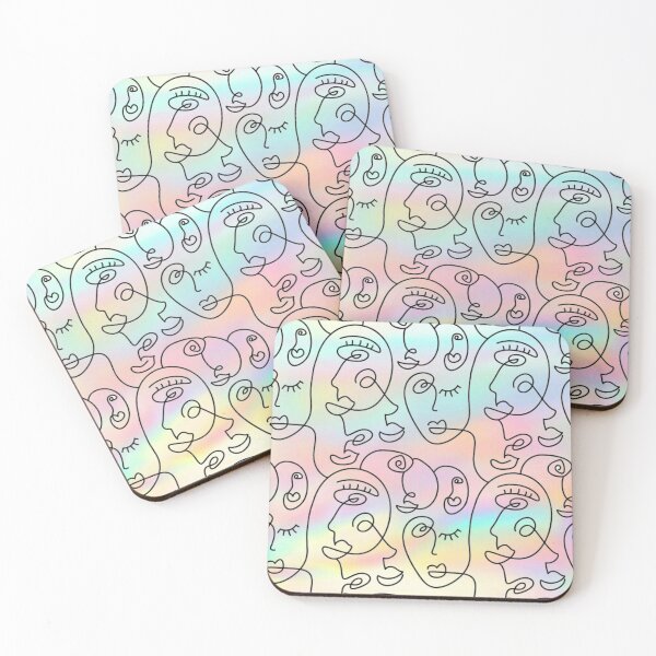 Item preview, Tie Dye Faces designed and sold by kawaiistudio.
