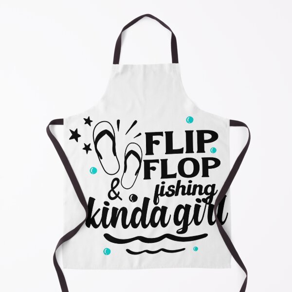 Item preview, im flip flops and fishing kinda girl happy summer holiday at the beach for mom for sister or for friend designed and sold by mydreamcatcher.