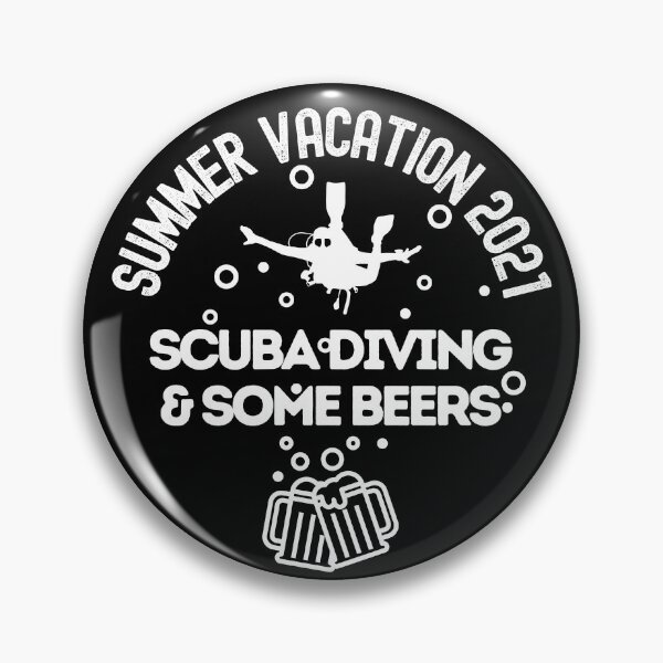 Item preview, Summer Vacation 2021, Scuba Diving & Beers designed and sold by StudioAquaLumos.