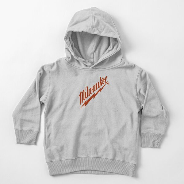 rote Elektrowerkzeuge Kleinkind Hoodie