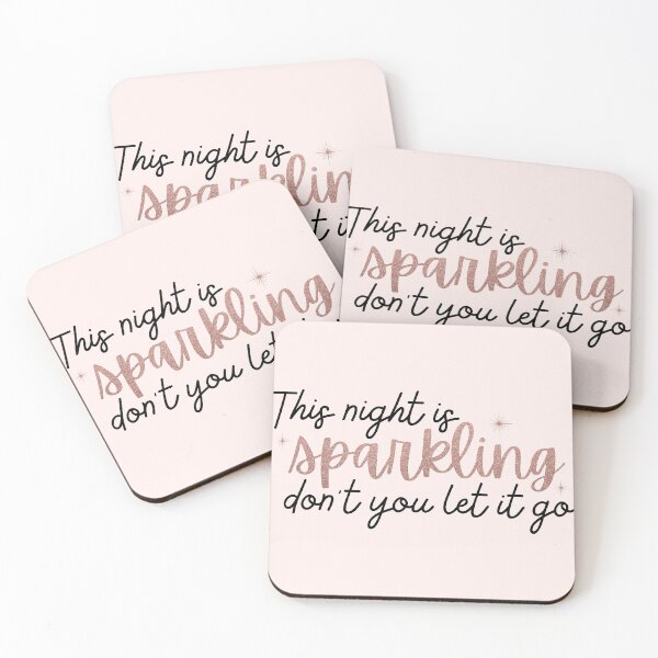 Item preview, This Night is Sparkling Taylor Swift designed and sold by Mint-Rose.
