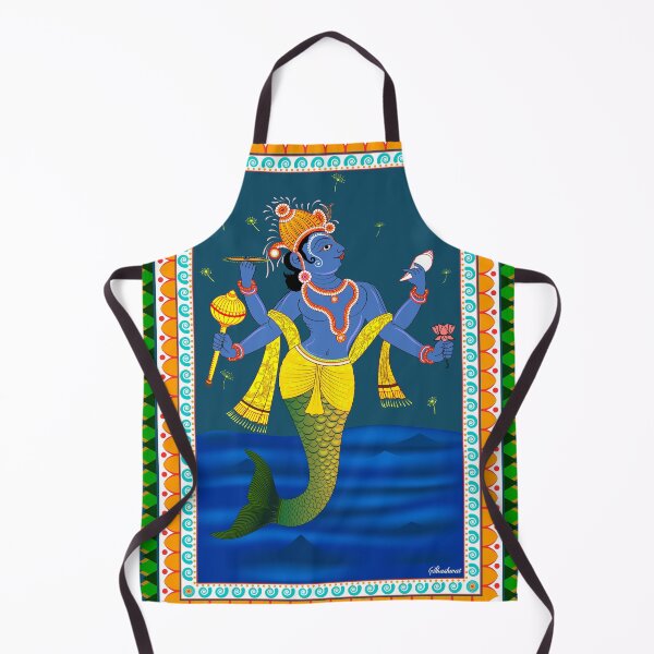 Item preview, Matsya Avatar, The first incarnation of Lord Vishnu designed and sold by ByShashwat.