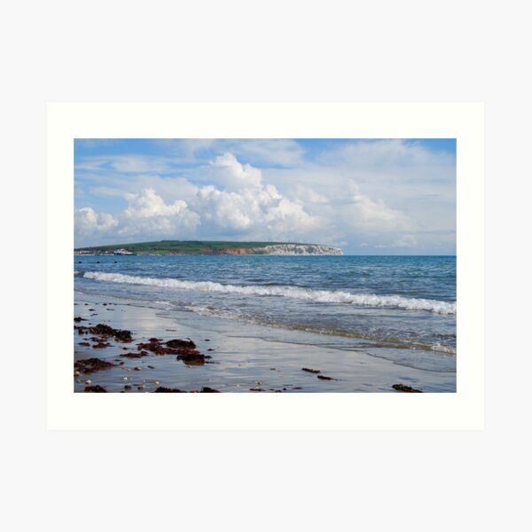 Looking towards Culver Cliff Art Print