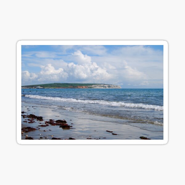 Looking towards Culver Cliff Sticker