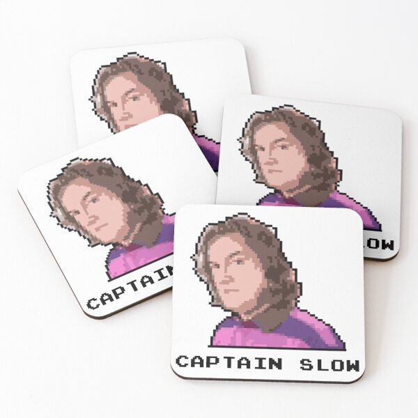 Item preview, James May captain slow pixel art designed and sold by svaiga.