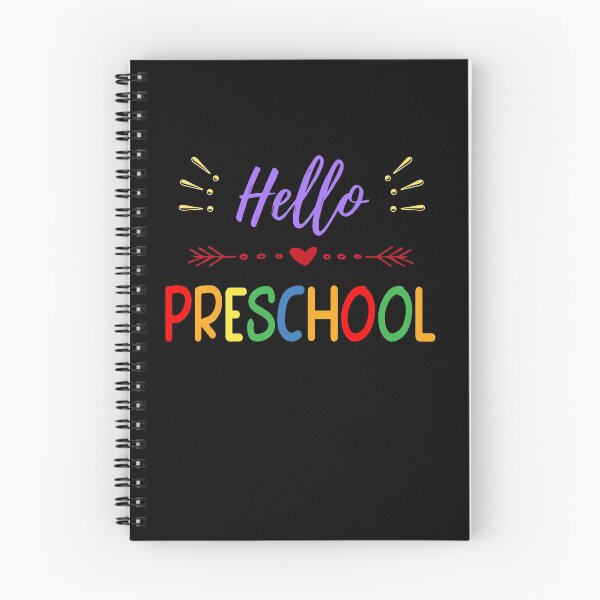 Item preview, Hello Preschool Pre-K Teacher Student Back To School designed and sold by ZiesMerch.