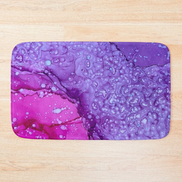 Item preview, Pink Purple Abstract 72721,Modern alcohol ink painting by Herzart  designed and sold by herzart.