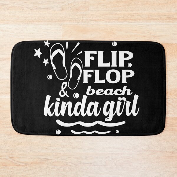 Item preview,  im flip flops and beach kinda girl happy summer holiday at the beach for mom for sister or for friend designed and sold by mydreamcatcher.