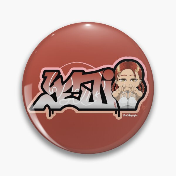 Item preview, Itzy - Yeji (Graffiti/Chibi) designed and sold by artbyzym.
