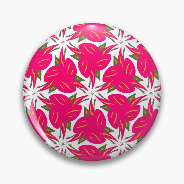 Artikelvorschau, Super Bright and Colorful Geometric Seamless Pattern of Hot Pink Twirls entworfen und verkauft von cozycaroline.