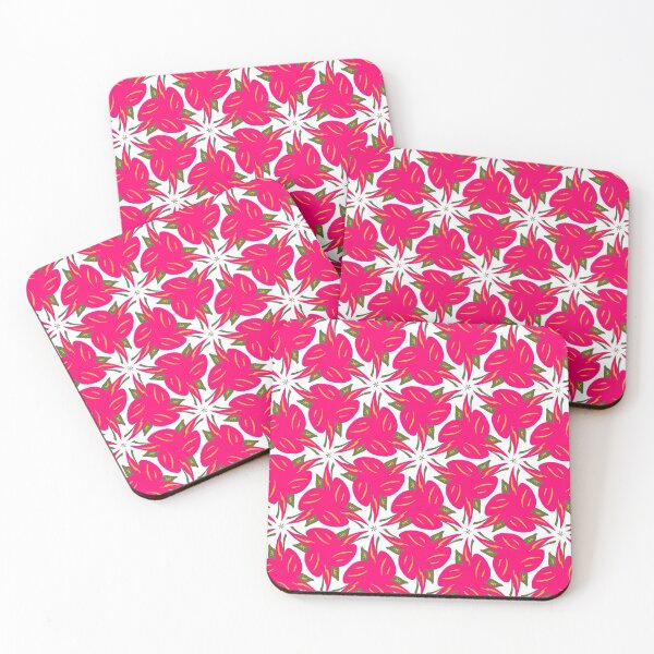 Item preview, Super Bright and Colorful Geometric Seamless Pattern of Hot Pink Twirls designed and sold by cozycaroline.
