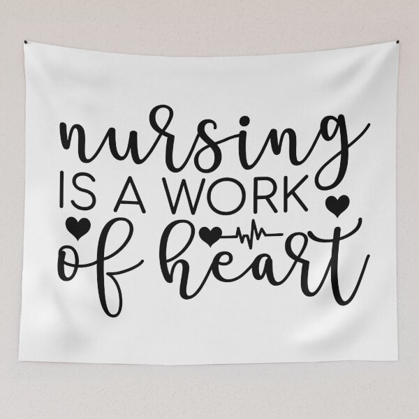 Item preview, Funny working nurse quote - funny/inspirational nurse gift (black) designed and sold by PickaSticka.