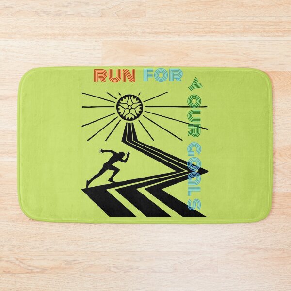 Item preview, RUN FOR YOUR GOALS designed and sold by Perceptible.