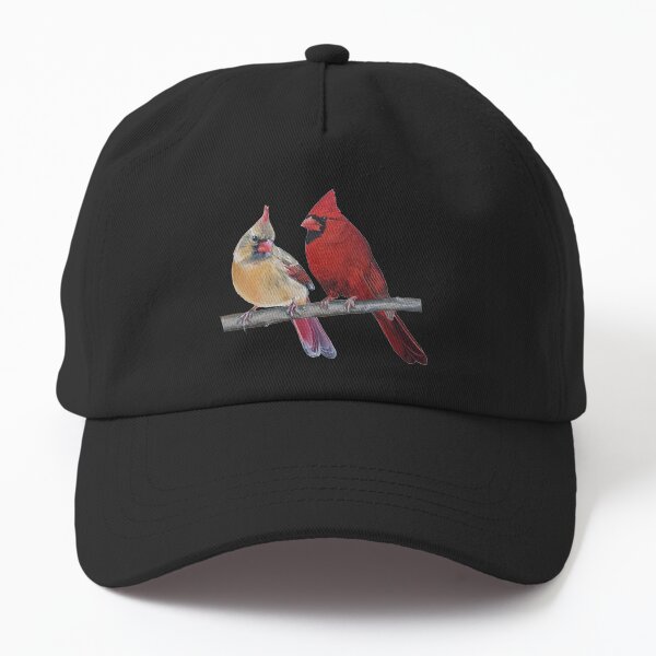 Item preview, Northern Cardinals Pair painting (no background) designed and sold by Emily Bickell.