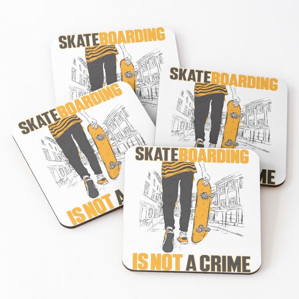 Artikelvorschau, Skateboarding ist kein Verbrechen, braucht nur Platz entworfen und verkauft von PlusPlayStore.