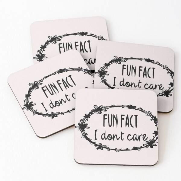 Item preview, fun fact i don't care designed and sold by saidaone.