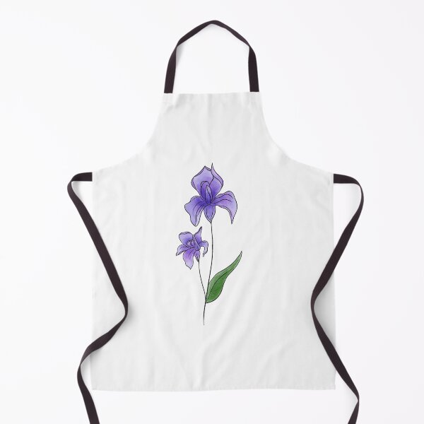 Item preview, Watercolor Purple Iris Flower designed and sold by Unish.