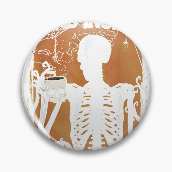 Item preview, Dead Inside But Caffeinated Skeleton Drinking Coffee Lover designed and sold by loka-Art.