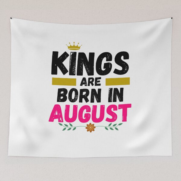 Item preview, kings are born in august designed and sold by ronaldsonou.