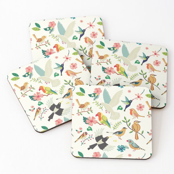 Item preview, Pretty Decorative Birds designed and sold by emilykskinner.