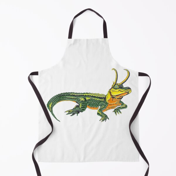 Item preview, Loki gator Alligator loki Croki Crocodile God of mischief designed and sold by loka-Art.