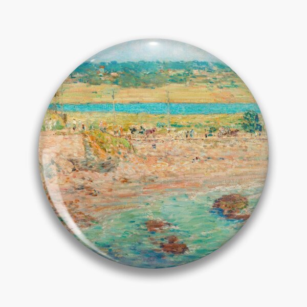 Item preview, Impressionist Art Bailey’s Beach, Newport, R.I. (1901) by Frederick Childe Hassam designed and sold by Designedbysm.