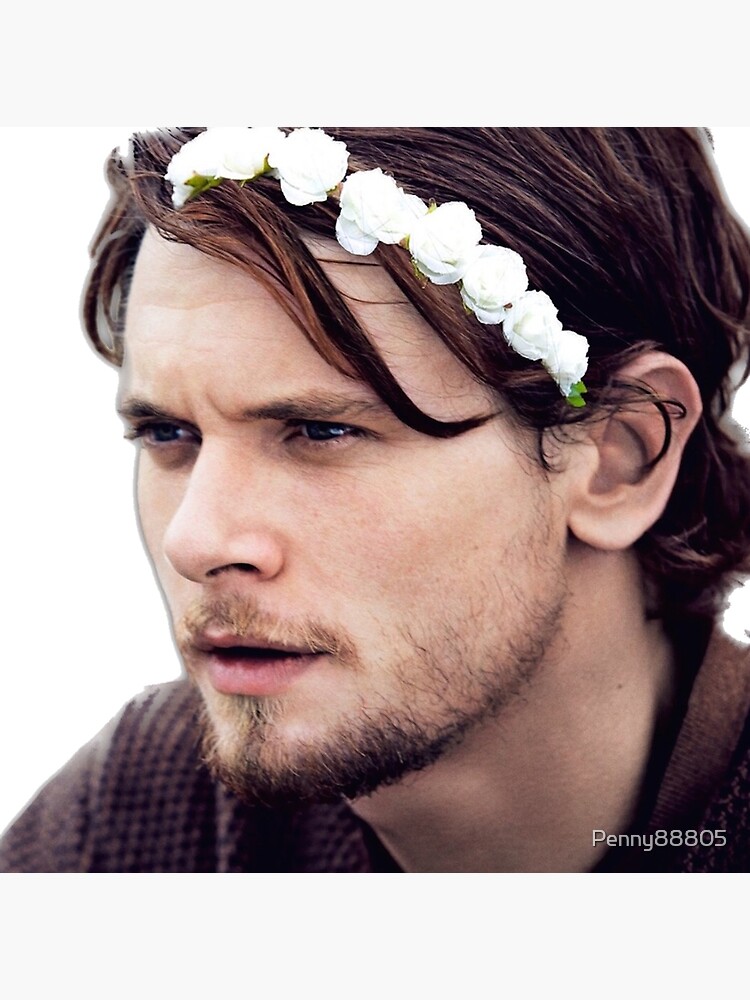 "Jack O'Connell Cook Skins Flower Crown" Poster By Penny88805 | Redbubble