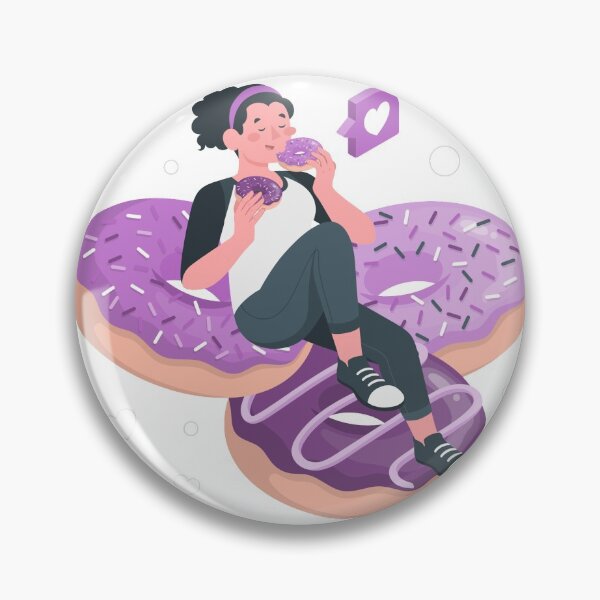 Item preview, For lovers of cute donuts from girls designed and sold by jemmyhassan.