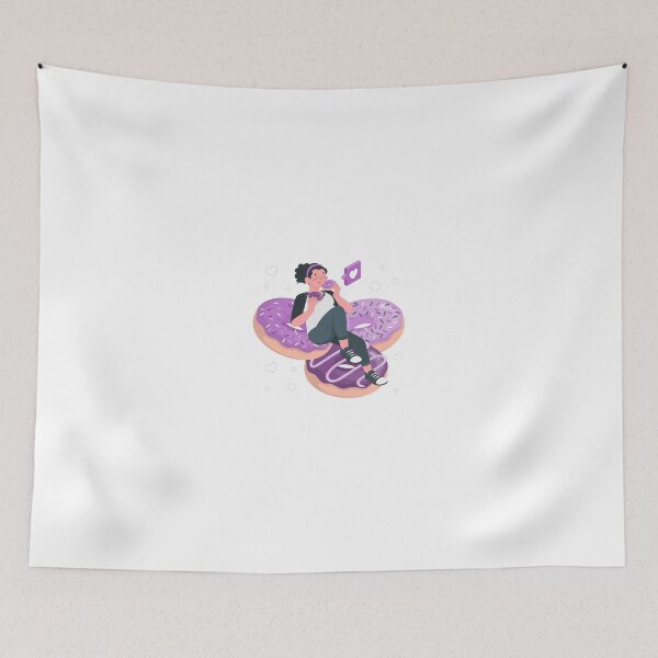 Item preview, For lovers of cute donuts from girls designed and sold by jemmyhassan.
