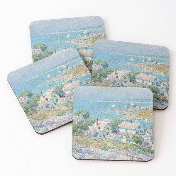 Item preview, Impressionist Art New England Headlands (1899) by Frederick Childe Hassam designed and sold by Designedbysm.
