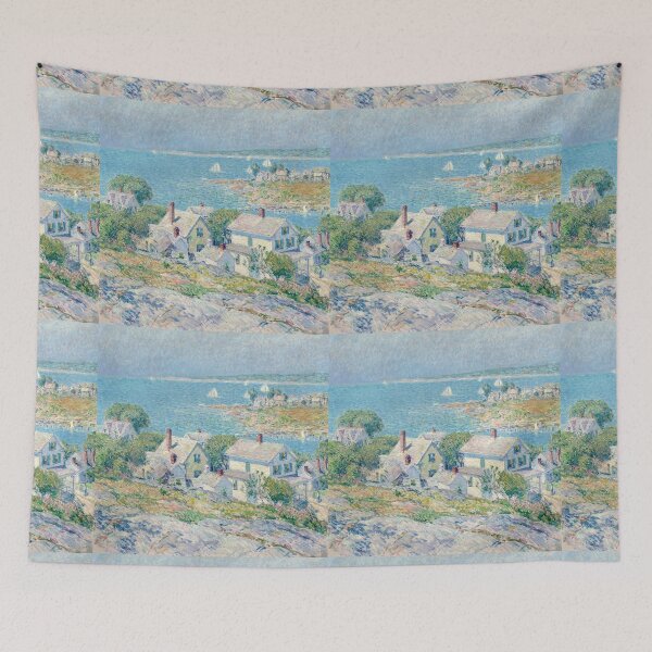 Item preview, Impressionist Art New England Headlands (1899) by Frederick Childe Hassam designed and sold by Designedbysm.